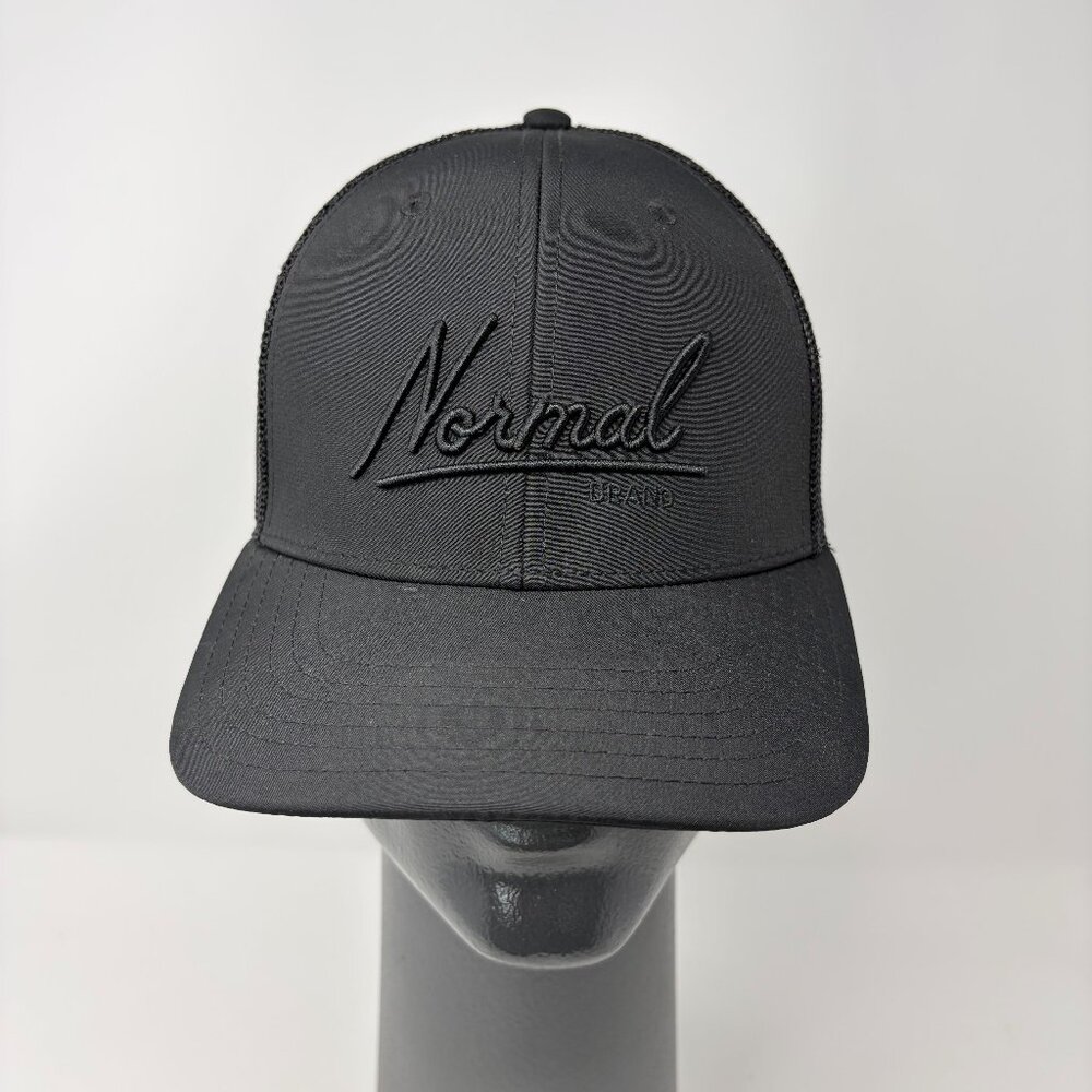 NEW Normal Brand Fashion Trending Clothing Black Adjustable Baseball Cap Hat
